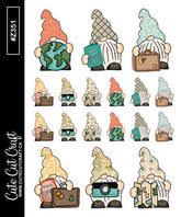 Travel Gnomes || Deco Sheet